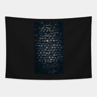 Black ornaments Tapestry