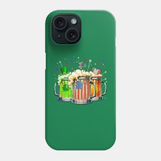 Drinking Team Funny Beer Irish Drink Lucky St Patrick's Day Phone Case