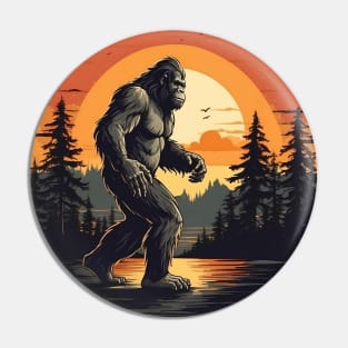 Big Foot - Mythical Creatures Pin