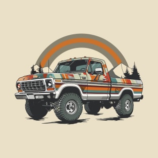 Ford Truck Vintage Highboy Design T-Shirt