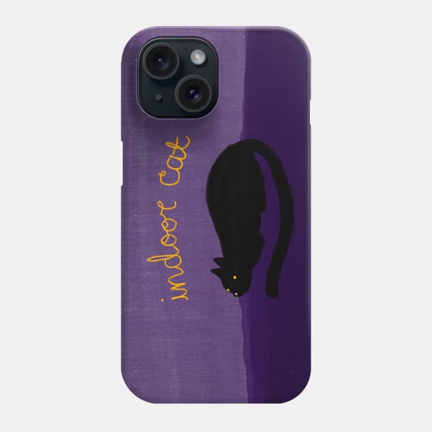 Indoor Cat Phone Case by robin