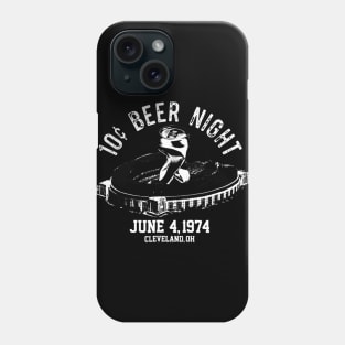 Ten Cent Beer Night Cleveland CLE Baseball Phone Case