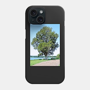 Old Cedar on the Wye River Phone Case