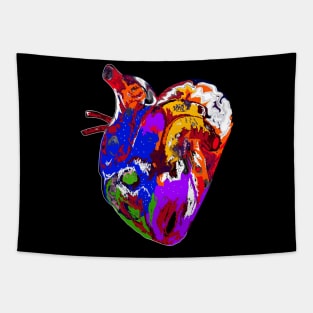 Heart full of love Tapestry