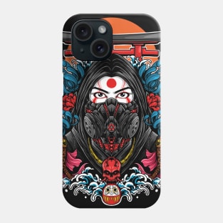 mecha masked woman Phone Case