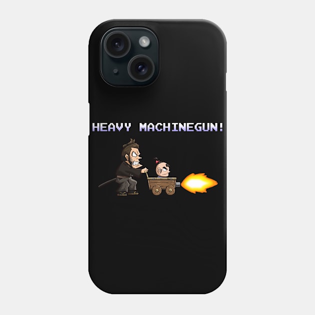 HEAVY MACHINEGUN! Phone Case by HiROT0