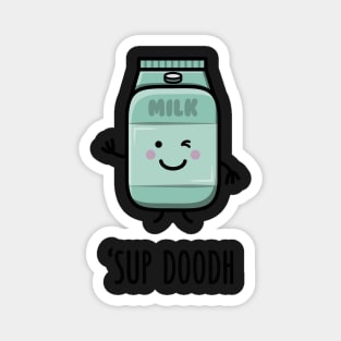 Sup Doodh - Funny Desi Puns Magnet