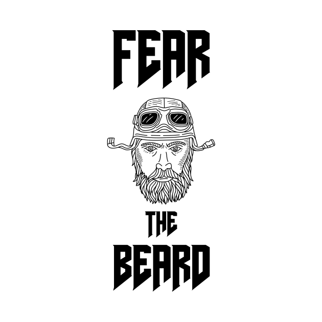 Fear The Beard by Jitesh Kundra