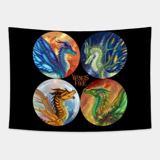 Wings of Fire - Lost Continent Pantala Heroes Tapestry