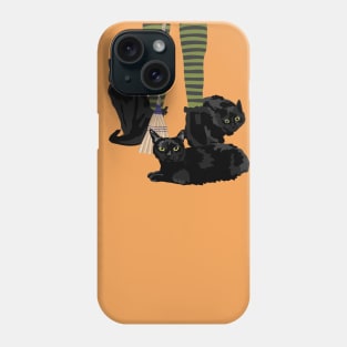 Black cats Phone Case