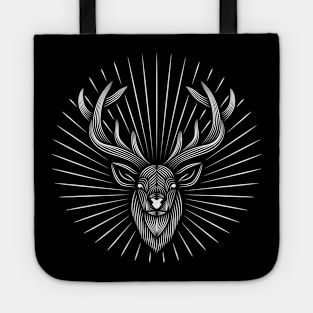 White deer from the forrest | St Hubertus | Patron of hunters | Forrest animal Tote