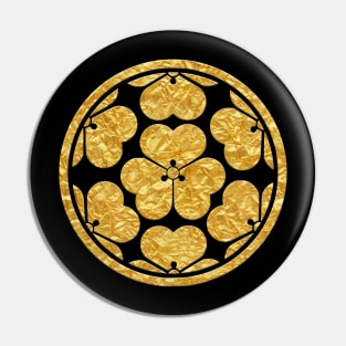Japanese Mon Nanatsu Katabami Pin