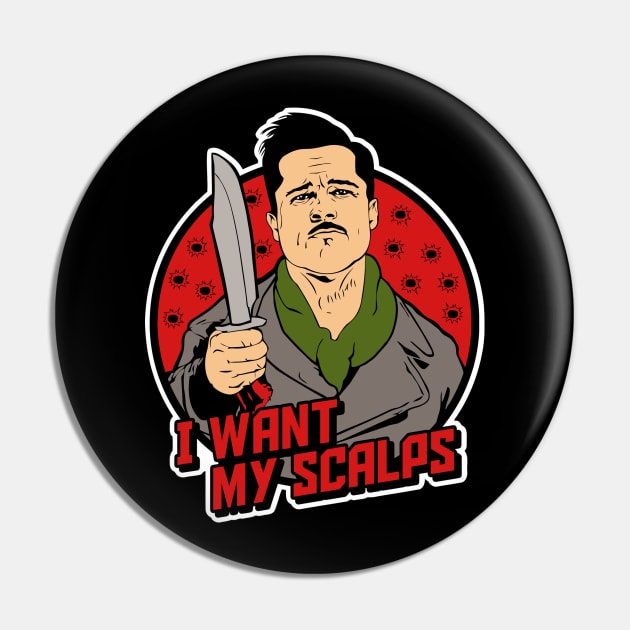 The Apache - I want my scalps Pin by buby87