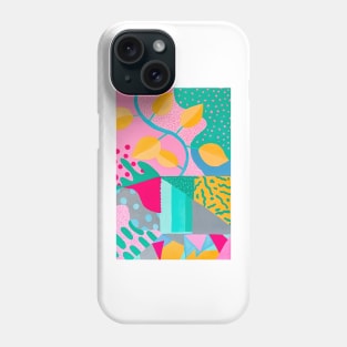 Plant Gouache Painting Phone Case