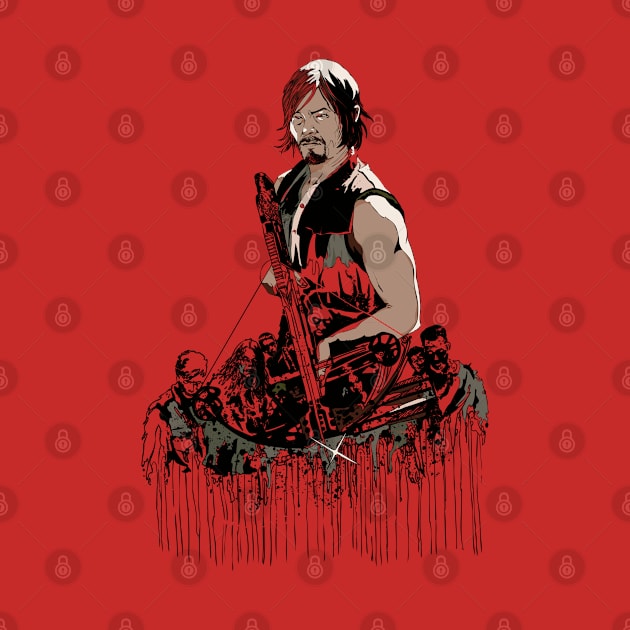 Daryl Dixon by huebucket