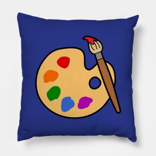 Paintbrush Pillow