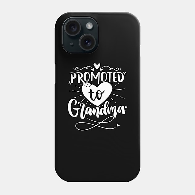 Promoted To Grandma - Gift For New Grandmas Phone Case by AlphaBubble