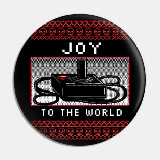 Ugly Christmas Sweater - Joy to the World Gamer Pin