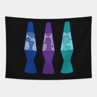 Lava Lamp Cool Colorful 90s Tapestry