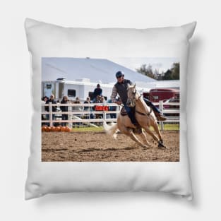 Barrel racing Pillow