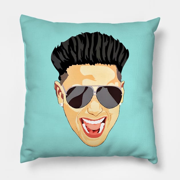 Palu ne Face ras seen on Jersey Pillow by denissoe