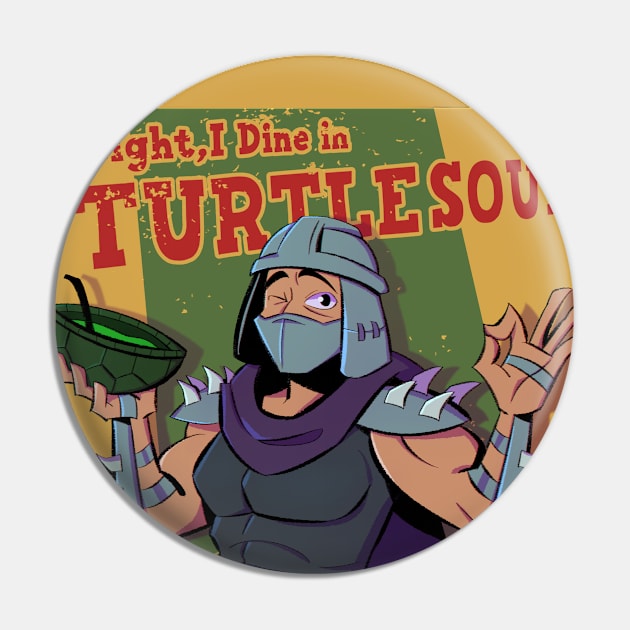 Shredder's Soup Pin by Grumpy Candy