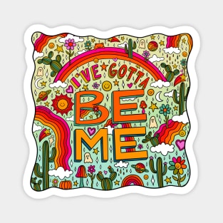 Be Me in Blue Magnet