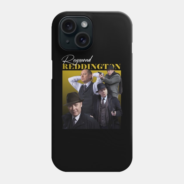 Raymond Reddington Vintage 90s Design Phone Case by T-shirt Therapy