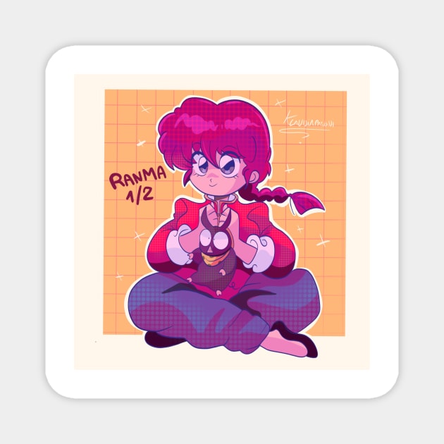 Ranma 1/2 Magnet by Klaudiapasqui 96