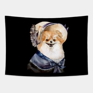 Paulette the Pomeranian Tapestry