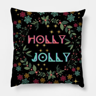 HOLLY JOLLY CHRISTMAS!! Pillow