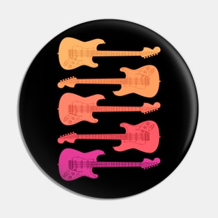 Legendary Guitar for Music Lovers Pin