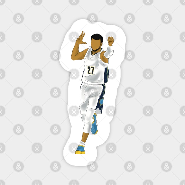 jamal murray Magnet by SickSticksCo