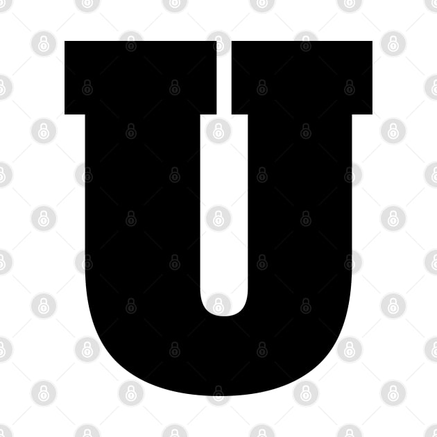 Alphabet U (Uppercase letter u), Letter U by maro_00