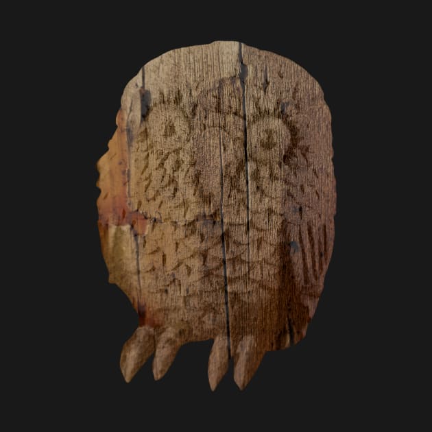 Wooden owl by Geomhectic