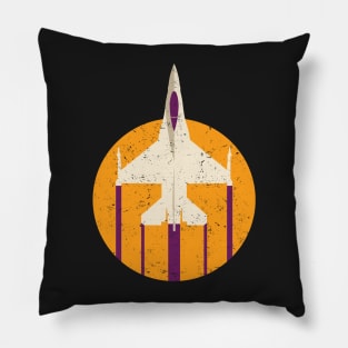F-16 Falcon Jet Airplane Pillow