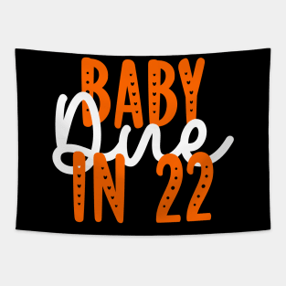 Baby Due in 22 Tapestry