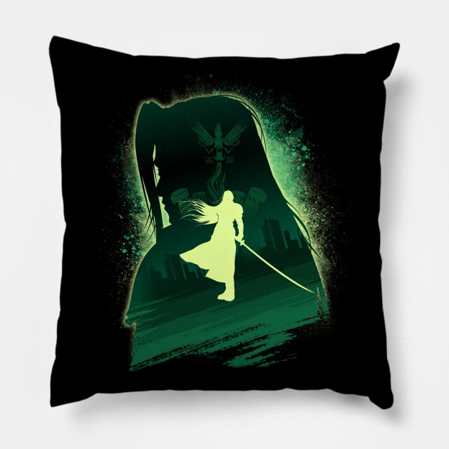 One Winged Angel - Sephiroth Pillow by SourKrispop