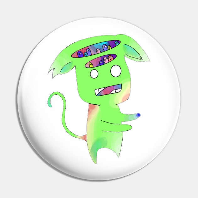 Monster Party Pin by xaxuokxenx