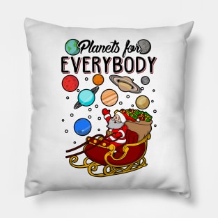 Astronomy Ugly Christmas Sweater Pillow