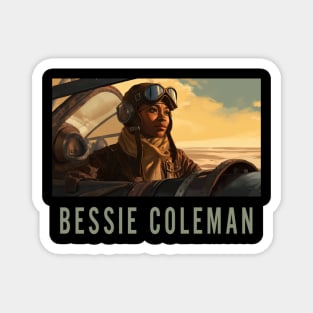 Bessie Coleman Magnet