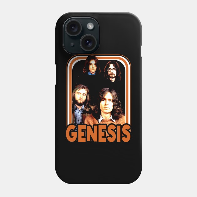 Follow You, Follow Me Fashion Genesis Band Tees, Unite Your Wardrobe with Prog-Rock Harmony Phone Case by Chibi Monster