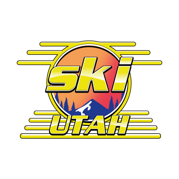 Ski Utah 80s logo by nickemporium1