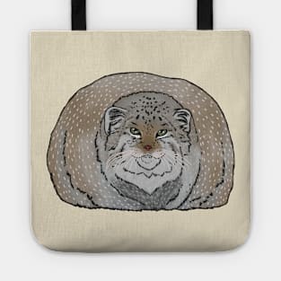 Round Pallas Cat Tote