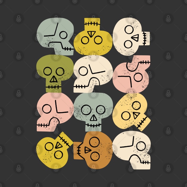 Happy Skulls by Renea L Thull