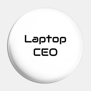 Laptop CEO Pin