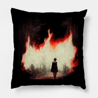 Alone in Hell Pillow