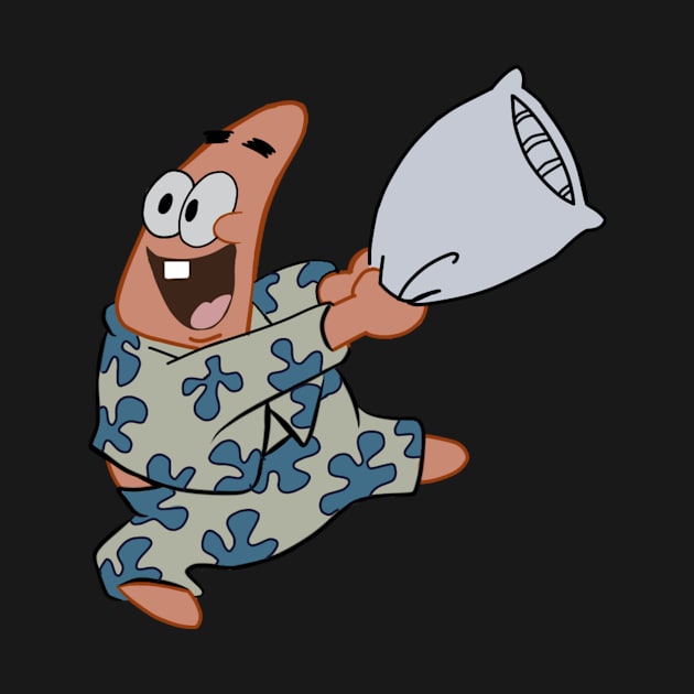 Patrick Star from Spongebob square pants illustration by digitalsbyannnn