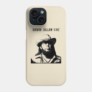 Retro David Allan Coe Phone Case