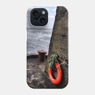 Harbour View of the Northumberland Coast Phone Case